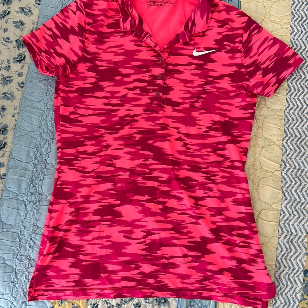 WOMANS NIKE GOLF DRI-FIT BLOUSE SIZE SMALL